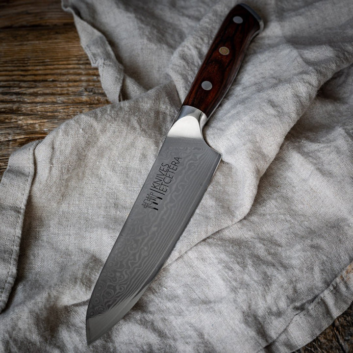 5" Damascus Utility Knife