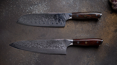 Santoku vs Chef knife - Which one is better Chef knife or Santoku? (western  style chef knife*) 