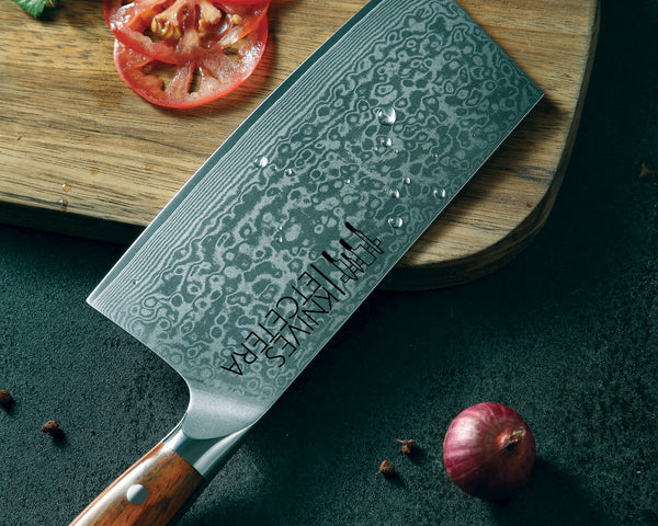 Professional Damascus Cleaver Knife - Precision and Beauty in Every Cut –  Cleaver-Market