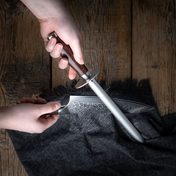 10" High Quality Edge Master Diamond Steel Knife Sharpening