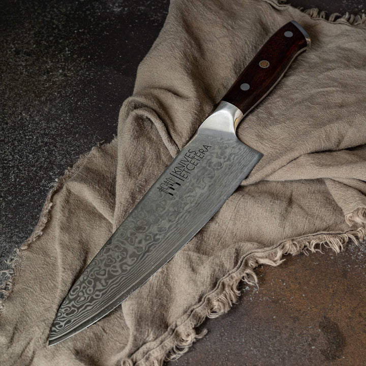 8 Inch Damascus Chef's Knife – Prince of Scots