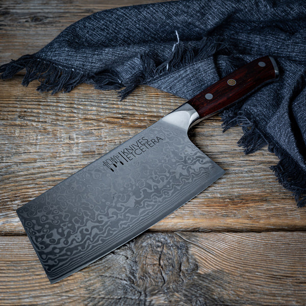 Damascus Chinese Cleaver Knife 7 inch-KTF Series
