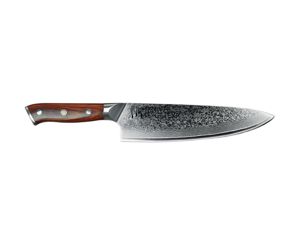 Chef's Knife 8 inch By Oxford Chef - Best Quality Damascus Japanese VG –