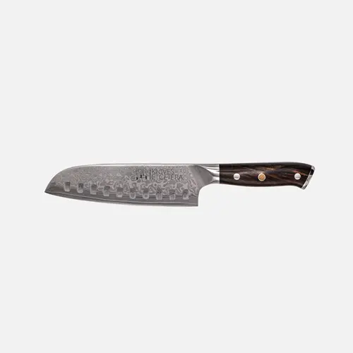 7" Damascus Santoku Knife